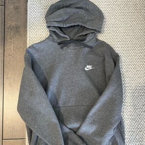 Dark Grey Nike Hoodie Mens Size Small